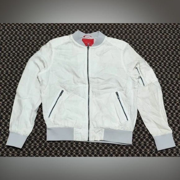 Zara Man linen bomber EUC - Picture 1 of 5